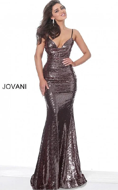 Bodycon dress for a cocktail party​Jovani 04691 Prom Long Sexy Mermaid Dress