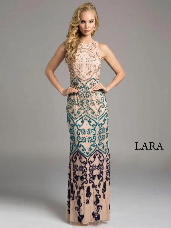 Bodycon dress with a high - low hem for a trendy lookLara Dresses Long Sleeveless Prom Dress 42632 Bodycon dress with a high - low hem for a trendy lookLara Dresses Long Sleeveless Prom Dress 42632