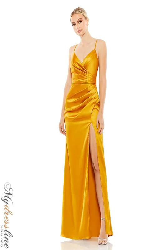 Formal dresses with ruched back panels and button - down fronts for a unique and flattering fitMac Duggal 26585 Formal dresses with ruched back panels and button - down fronts for a unique and flattering fitMac Duggal 26585