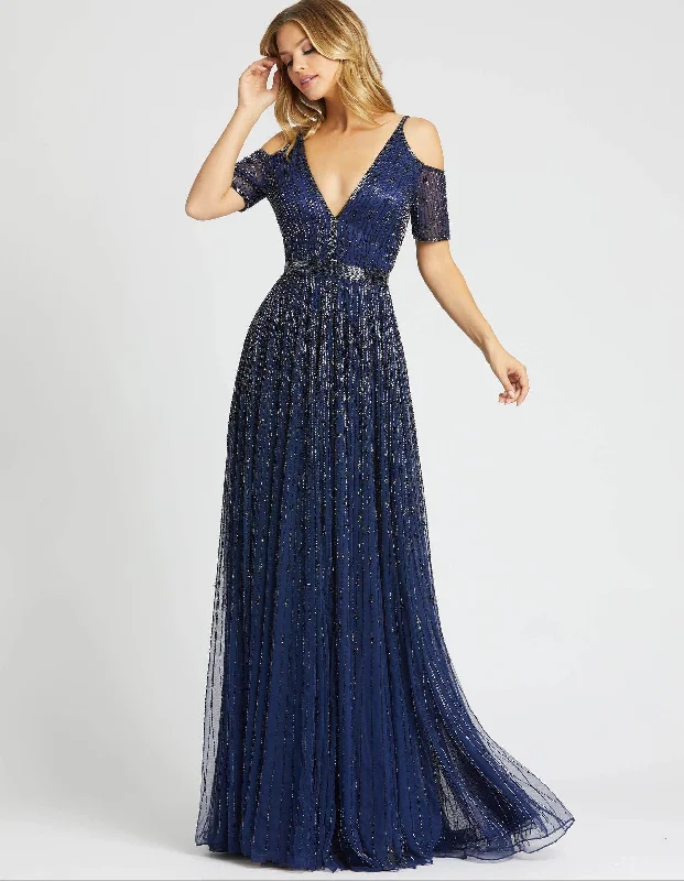 Bodycon dress in a camouflage print​Mac Duggal 5175 Mother of the Bride Long Dress