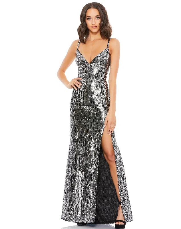 Backless bodycon dress for a bold statementMac Duggal 93576 Spaghetti Strap Prom Long Dress Backless bodycon dress for a bold statementMac Duggal 93576 Spaghetti Strap Prom Long Dress