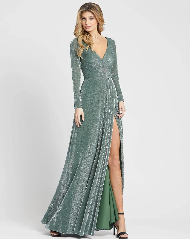 Bodycon dress for a music festival​Mac Duggal Long Sleeve Formal Prom Dress Sale