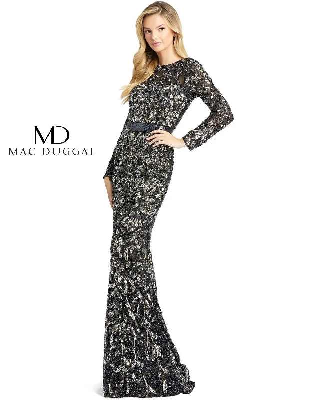 Bodycon dress with a one - shoulder designMac Duggal Prom Long Halter Evening Dress 4316 Sale Bodycon dress with a one - shoulder designMac Duggal Prom Long Halter Evening Dress 4316 Sale