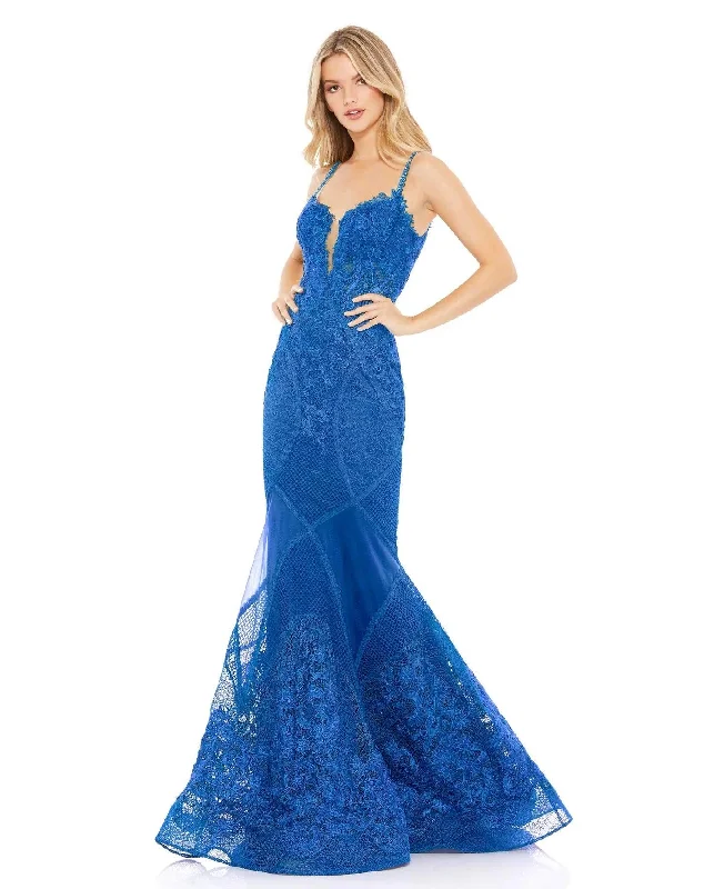 Bodycon dress for a prom night​Mac Duggal 79082 Prom Long Mermaid Lace Gown
