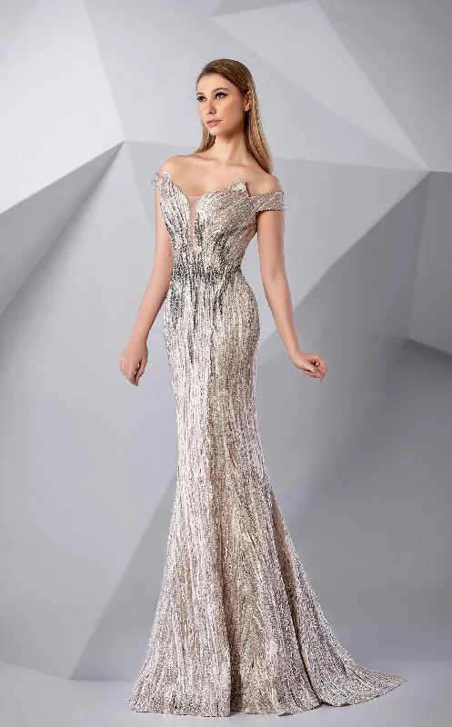 Prom dresses with one - shoulder designs and feather accents for a bold statementModessa Couture M20215 Dress Prom dresses with one - shoulder designs and feather accents for a bold statementModessa Couture M20215 Dress