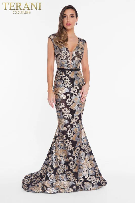 Maternity bodycon dress for expecting mothers​Terani Couture 1823E7351 Formal Long Prom Dress