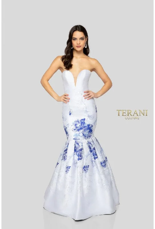 Bodycon dress for a bridal shower​Terani Couture 1911P8648 Sexy Long Prom Dress