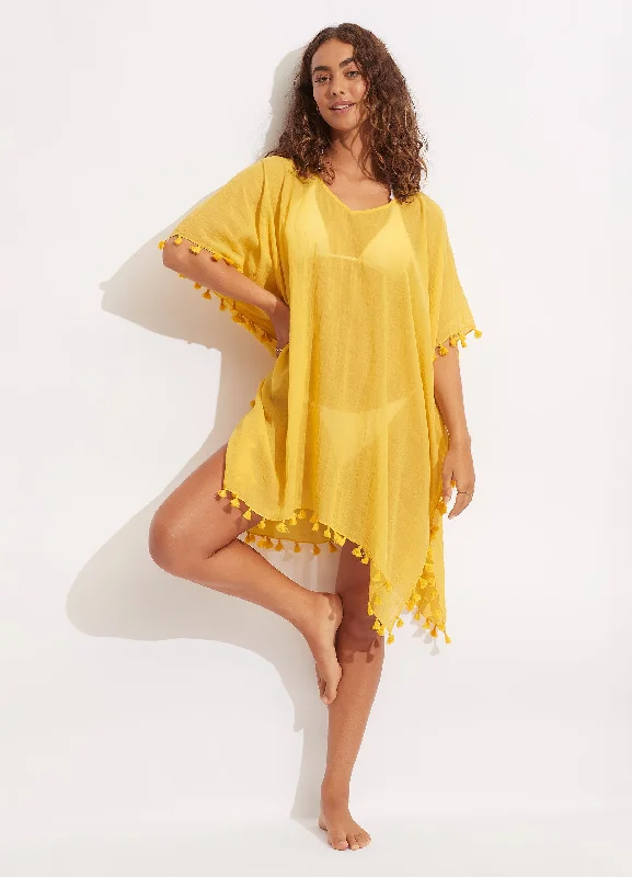 Minimalist - designed cover ups for a sleek and simple beach appearanceAmnesia Kaftan - Tuscan Sunset Minimalist - designed cover ups for a sleek and simple beach appearanceAmnesia Kaftan - Tuscan Sunset