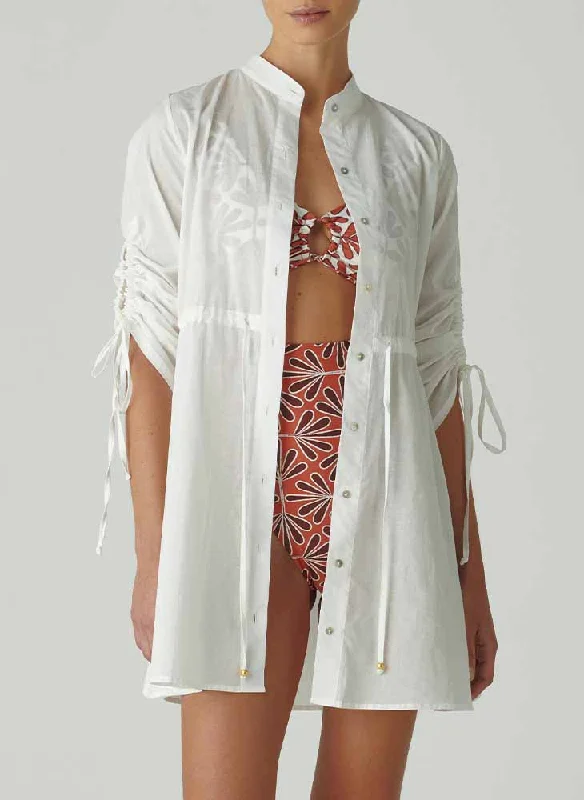 Kimono - style cover ups for an Asian - inspired beach lookCarina Camisole