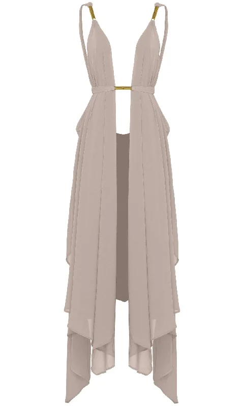 Opaque cover ups for a more modest beach lookCLEMENTINE BEACH COVERUP