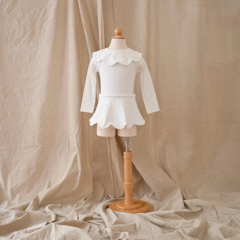Organic Cotton Bodysuits for an Eco - Friendly and Comfortable OptionPetal Bodysuit · Camellia