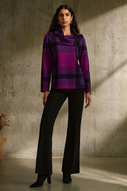 Moisture - wicking cover ups for staying dry during beach activitiesJoseph Ribkoff Sweater 243943 Empress/Mystic/Black Moisture - wicking cover ups for staying dry during beach activitiesJoseph Ribkoff Sweater 243943 Empress/Mystic/Black