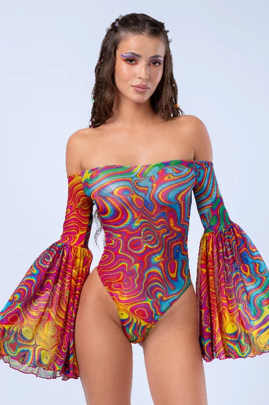 Plus - Size Bodysuits with a Comfortable and Flattering FitLovestoned Off-Shoulder Bodysuit Plus - Size Bodysuits with a Comfortable and Flattering FitLovestoned Off-Shoulder Bodysuit