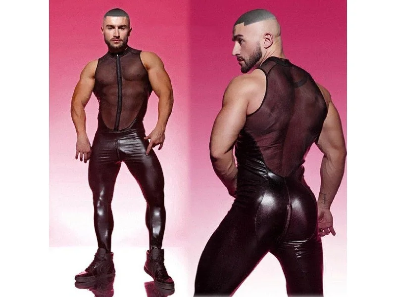 Convertible Straps Bodysuits for Multiple Styling OptionsGay Bodysuits | Clubwear Hot Mesh Sleeveless Bodysuit Convertible Straps Bodysuits for Multiple Styling OptionsGay Bodysuits | Clubwear Hot Mesh Sleeveless Bodysuit