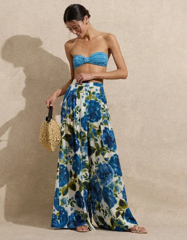 Light - blocking cover ups for privacy on the beachPleated Pant, Marseille