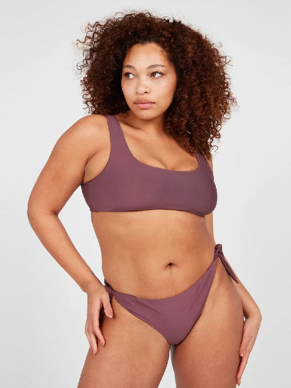 Women's Metallic One - Pieces in Silver for a Shiny and Eye - Catching Night OutfitSimply Seamless Scoop Plus Size Bikini Top - Eggplant Women's Metallic One - Pieces in Silver for a Shiny and Eye - Catching Night OutfitSimply Seamless Scoop Plus Size Bikini Top - Eggplant